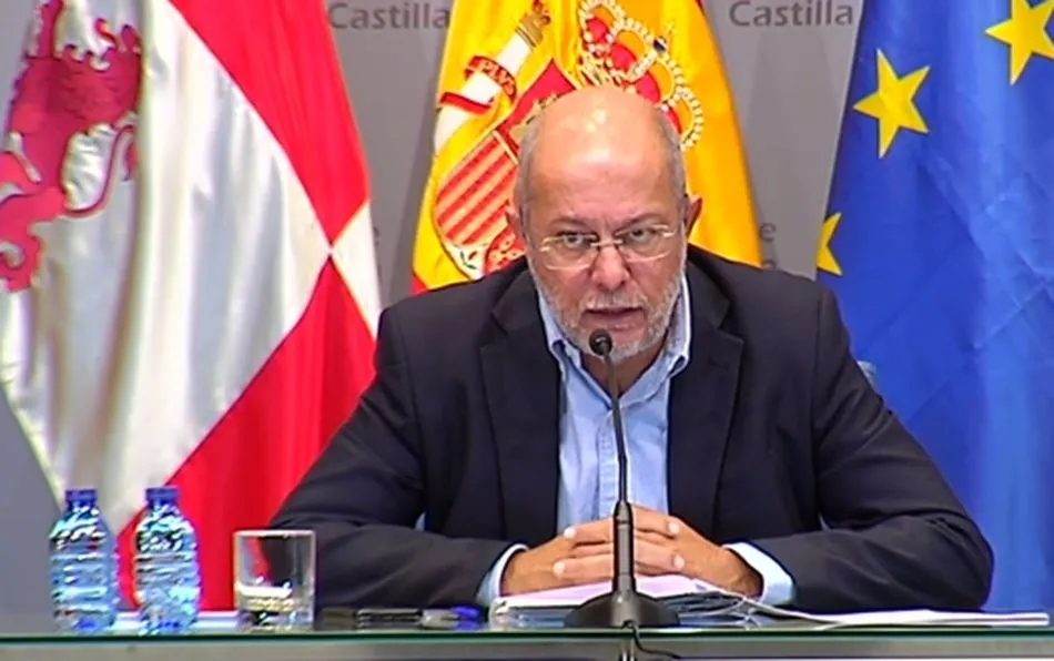 El vicepresidente de la Junta de Castilla y León, Francisco Igea