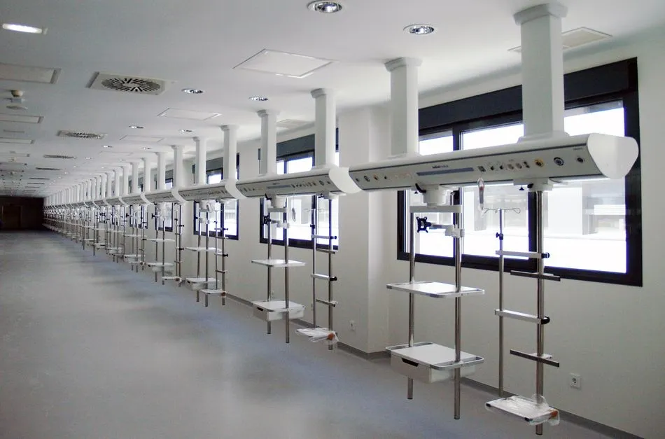Imagen de la zona de Reanimación del Nuevo Hospital