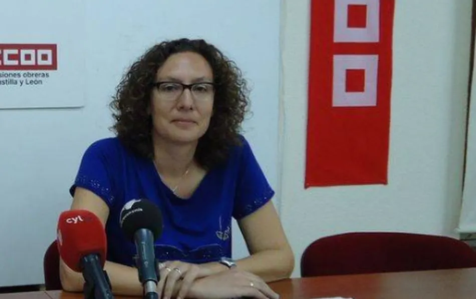 Laura Mayo, secretaria provincial del Sindicato de Enseñanza de CCOO Salamanca