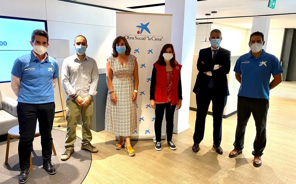 Entrega de la ayuda de la Fundación La Caixa a diferentes asociaciones de Castilla y León