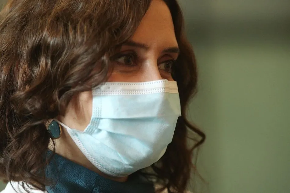 La presidenta de la Comunidad de Madrid, Isabel Díaz Ayuso