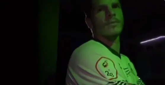 Amaro, con la nueva camiseta del Salamanca UDS