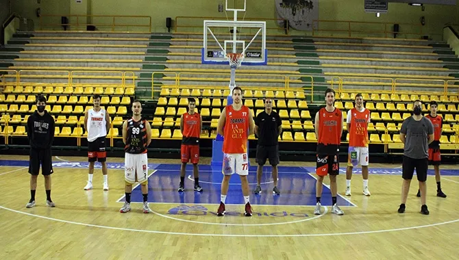 El CB Tormes Usal La Antigua comenzaba este lunes sus entrenamientos preparatorios