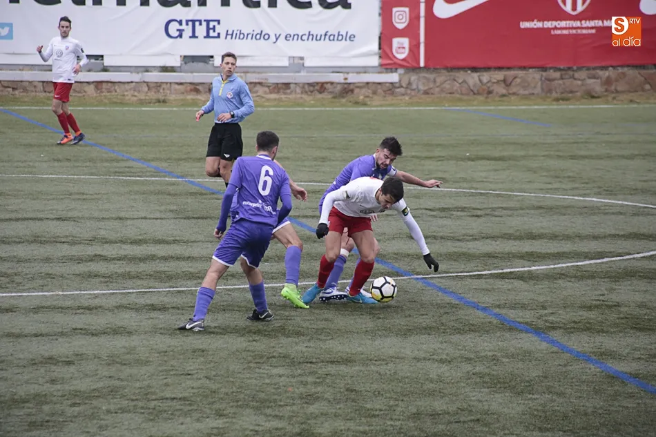 Un partido anterior en el San Casto