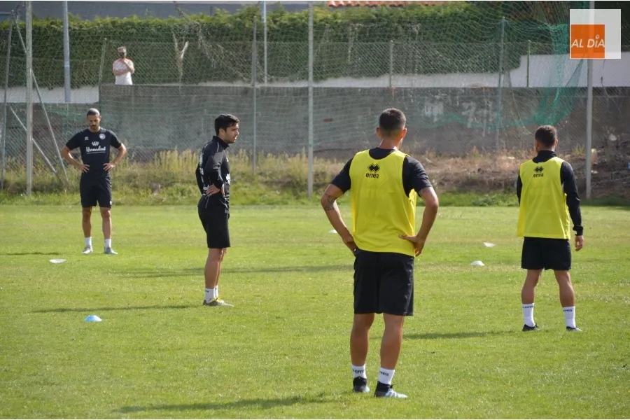 Un entrenamiento de esta semana de Unionistas