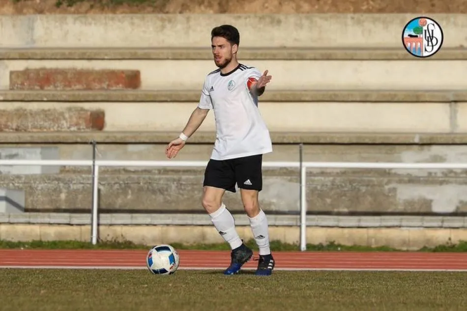 Jorge García, con el filial del Salamanca / ARCHIVO
