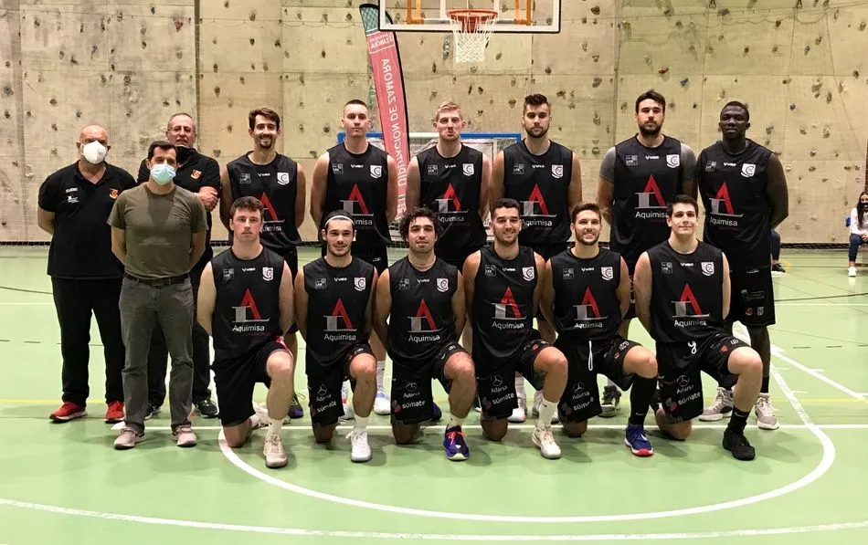 Foto del Aquimisa Carbajosa, este viernes en la Copa Leb Plata