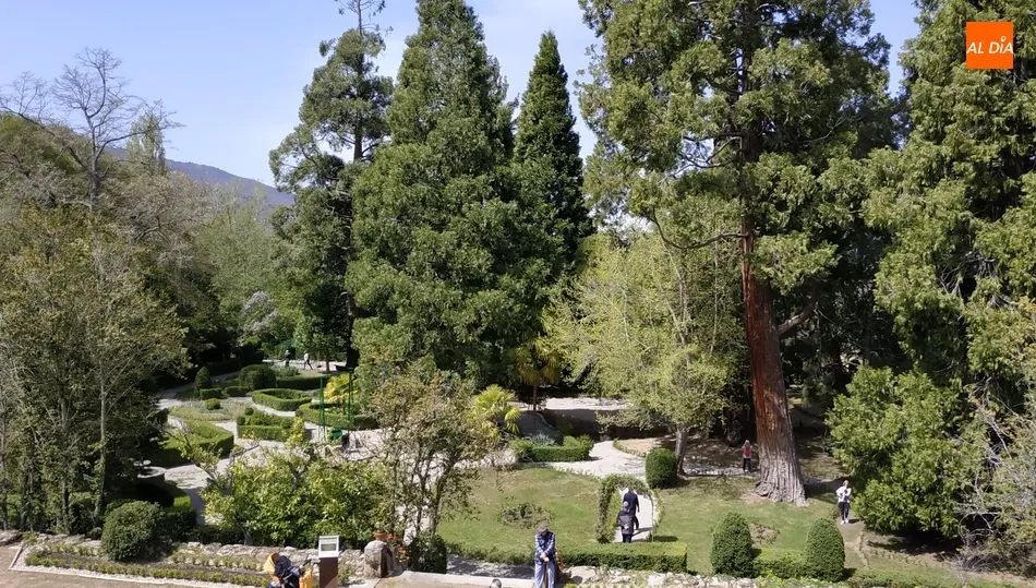El jardín de El Bosque de Béjar