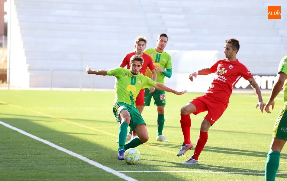 Un momento del Unionistas - Santa Marta
