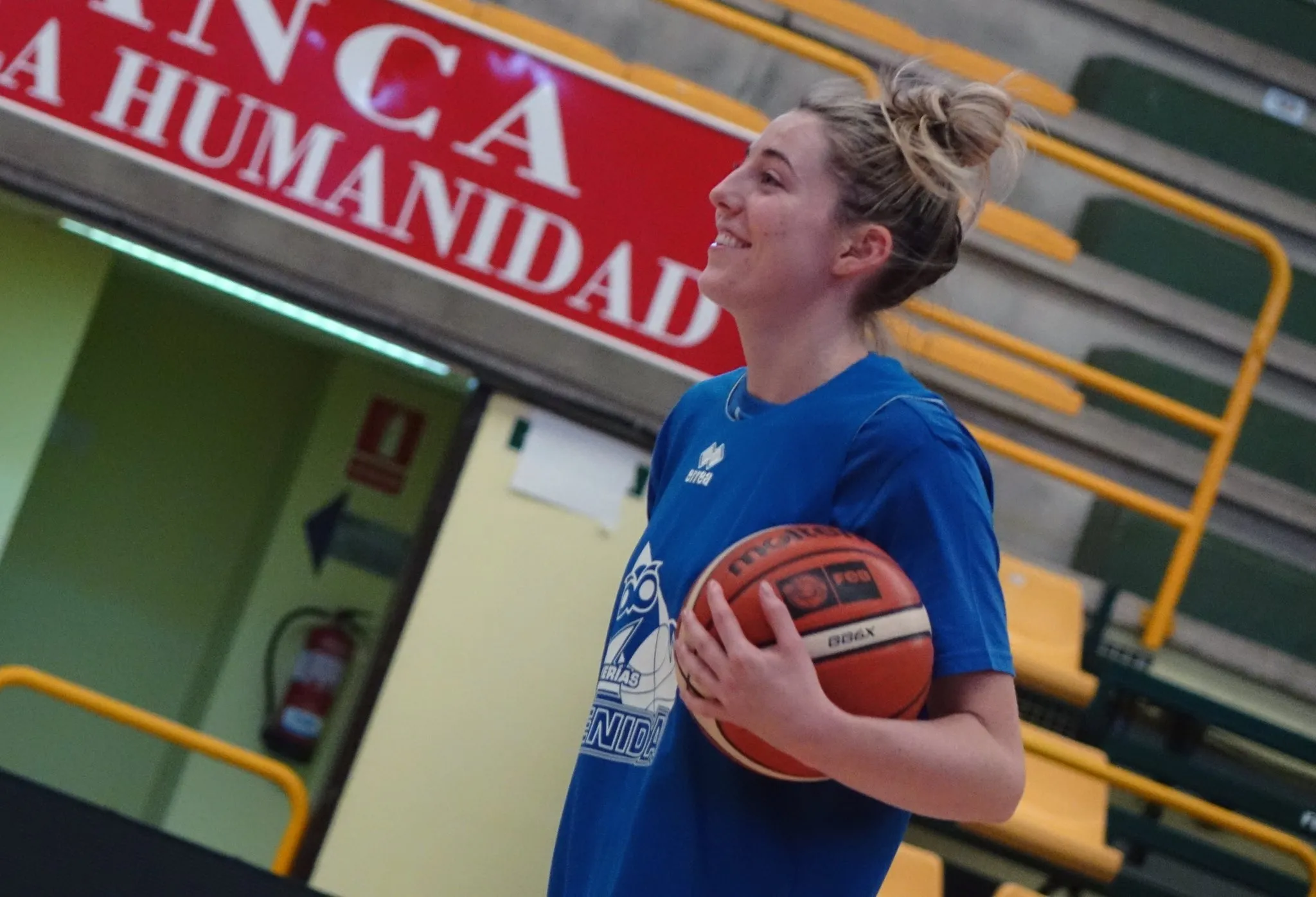 Katie Lou, en un entrenamiento / CB Avenida