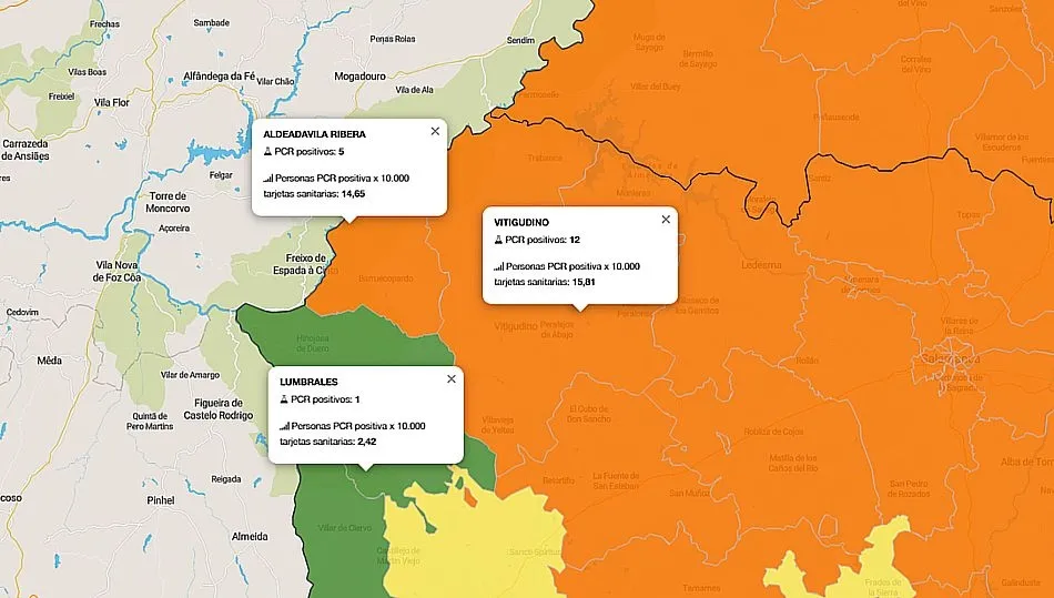 Brote de coronavirus en Vitigudino con 9 positivos registrados este jueves  