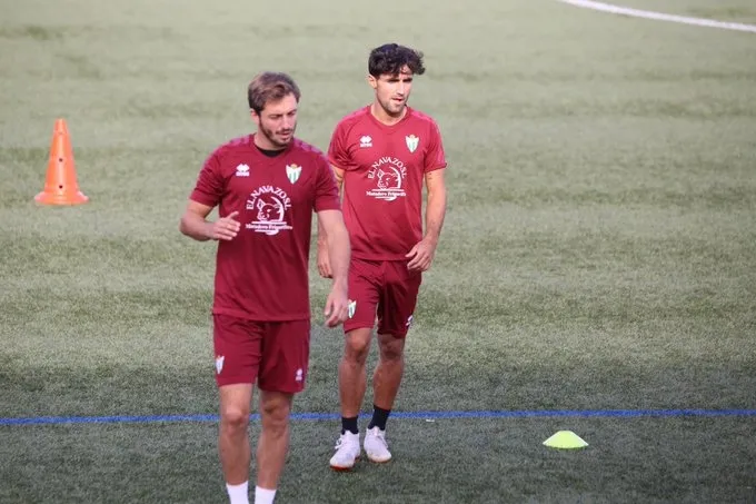 Un entrenamiento del Guijuelo