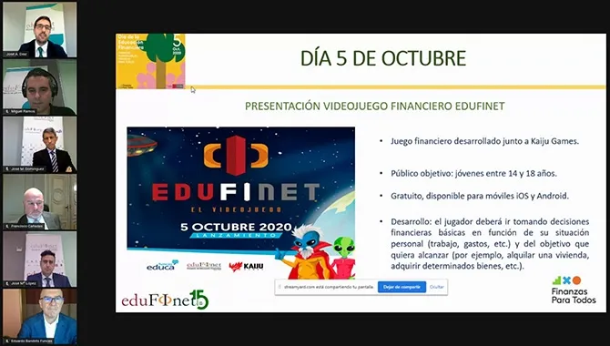 El Proyecto Edufinet de Unicaja se suma a la Semana Nacional de la Educación Financiera con un...