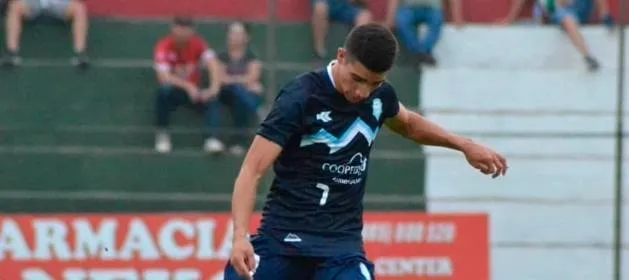 Acosta, en un partido