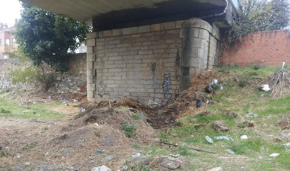 Lugar donde se produjo el incendio - Bomberos de Guijuelo