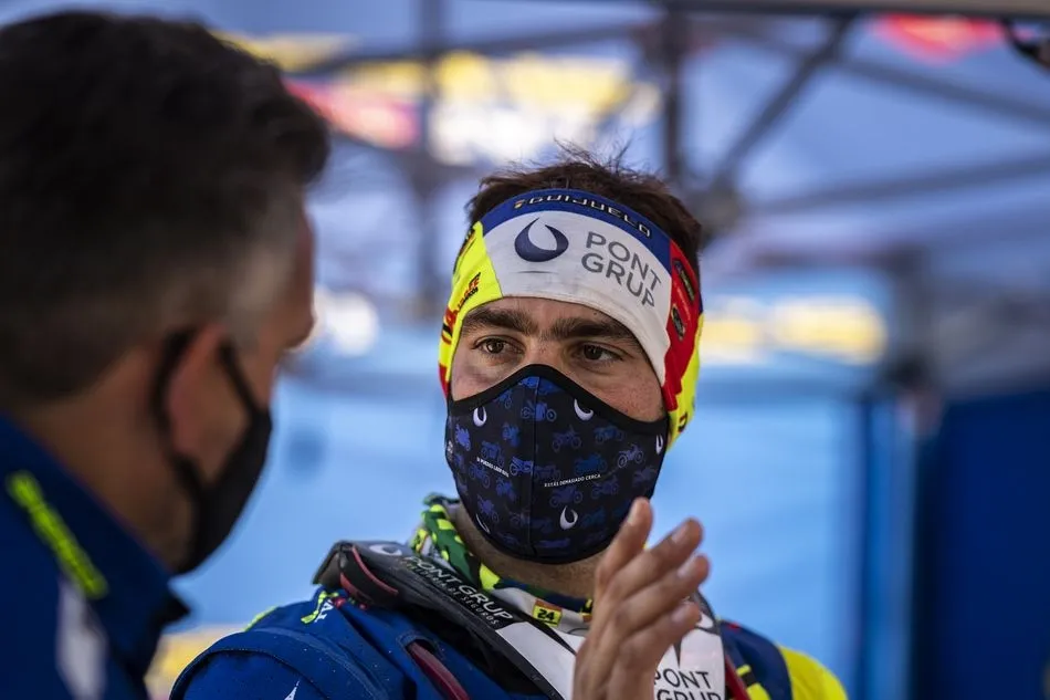 Lorenzo Santolino consiguió un buen ritmo en esta preparación para el Dakar - Santolino