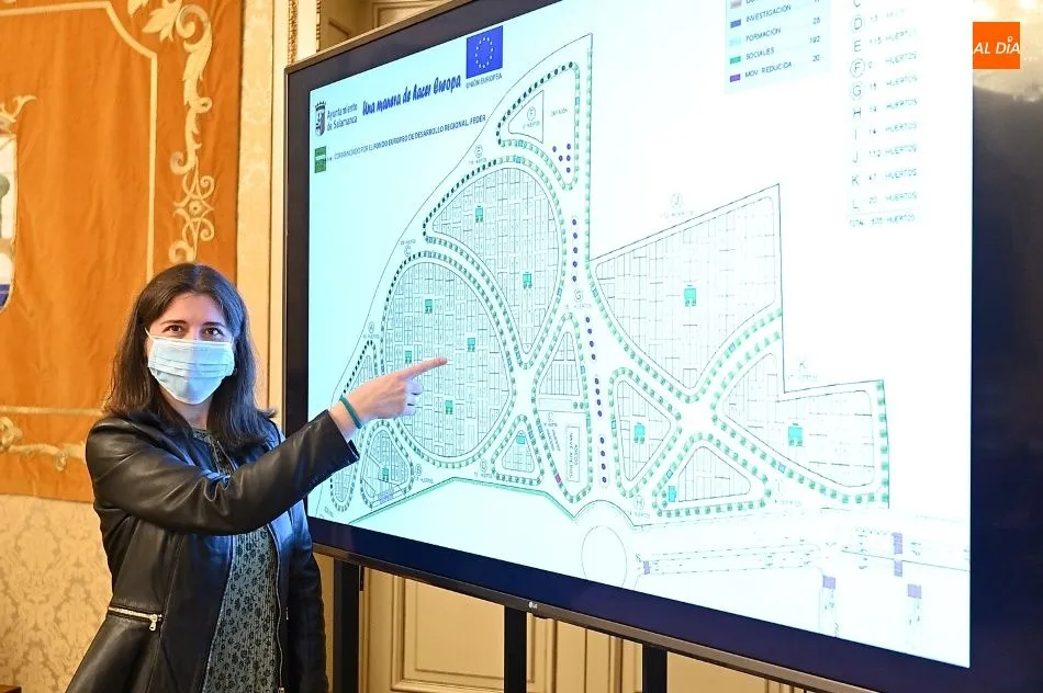 La concejala de Medio Ambiente, Parques y Jardines, Miryam Rodríguez, en la presentación de esta convocatoria