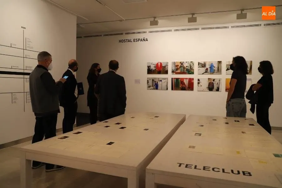 Presentación de la exposición ‘Contra una respiración propia’ en el Da2. Foto de Lydia González