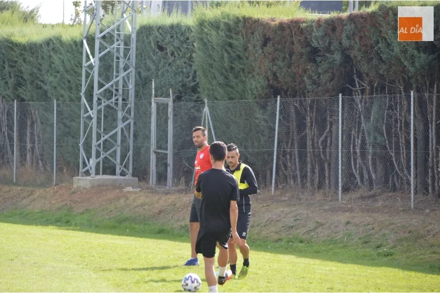 Hernán Pérez, durante un entrenamiento de hace varias semanas
