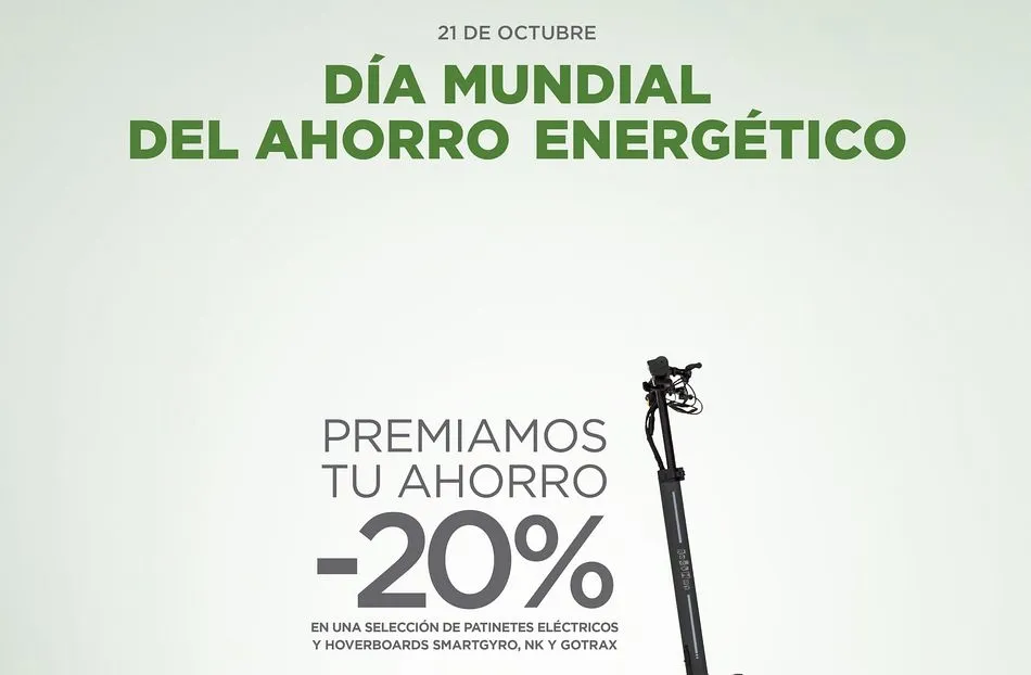 El Corte Inglés celebra el Día Mundial del Ahorro Energético con descuentos del 20% en productos ...