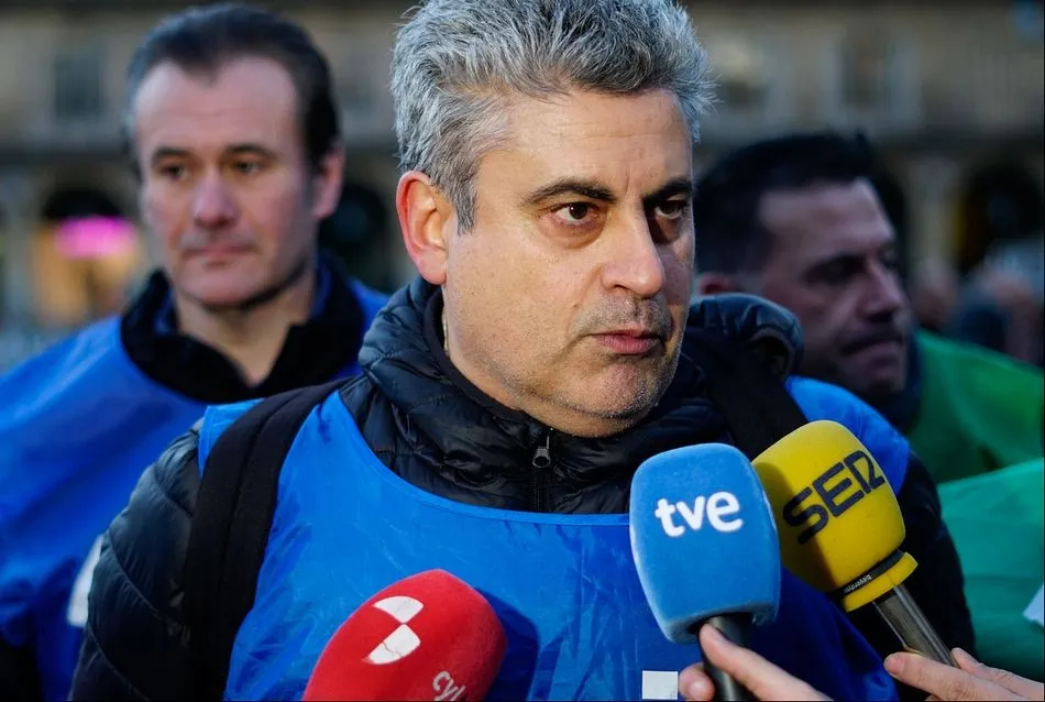 Valentín Ortíz en una intervención ante los medios - ACAIP