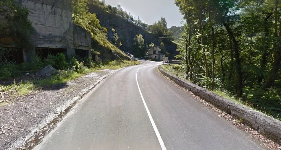 Una de las carreteras que forman parte de la XXXVIII Subida a Urraki