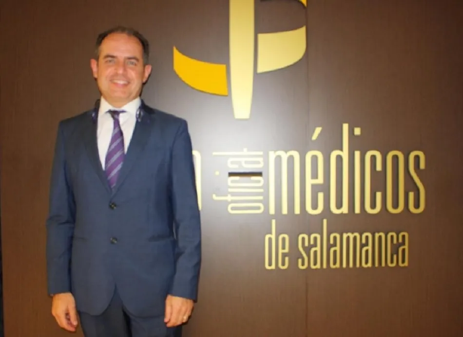 Santiago Santa Cruz, presidente del Colegio de Médicos de Salamanca | COM Salamanca