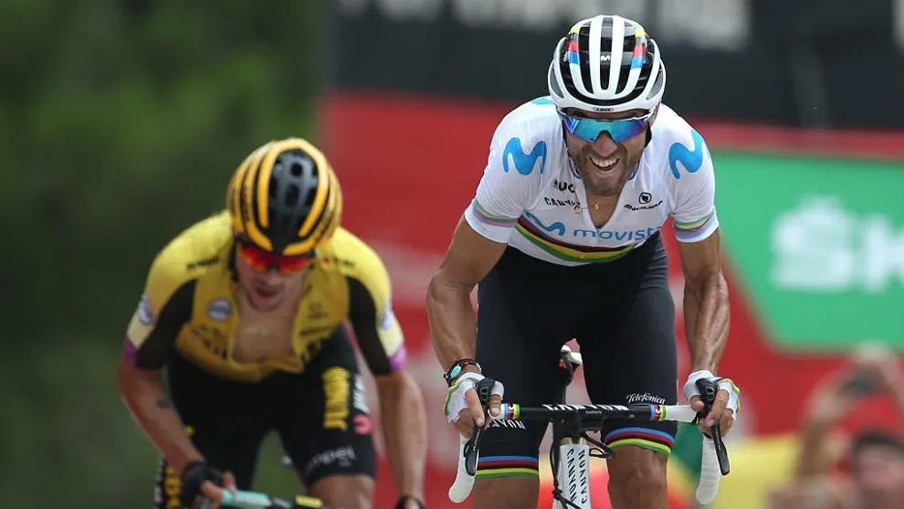 Alejandro Valverde, en La Vuelta de 2019 / MARCA