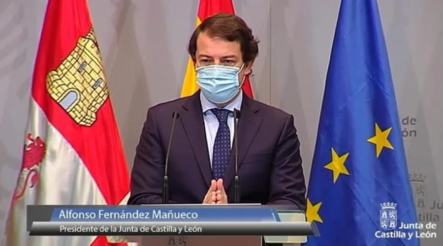 Alfonso Fernández Mañueco, presidente de Castilla y León