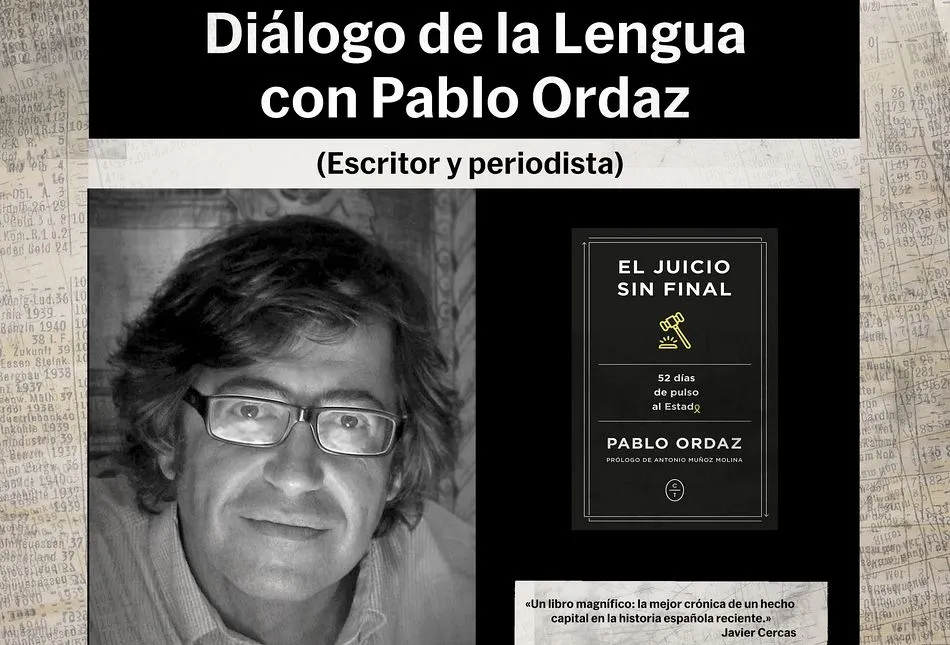 Pablo Ordaz hablará sobre literatura periodística en Salamanca el próximo martes 27