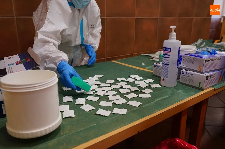Pruebas PCR en un cribado en la provincia de Salamanca - Archivo