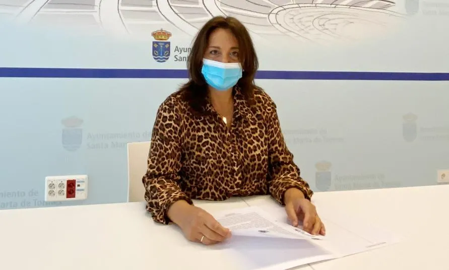  Cruz Gacho, concejal de Juventud en Santa Marta de Tormes, en la presentación de estos actos