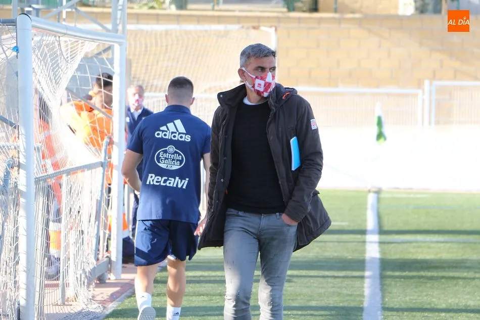 Jacobo Montes en el último partido disputado en el Municipal Luis Ramos - Kiko Robles