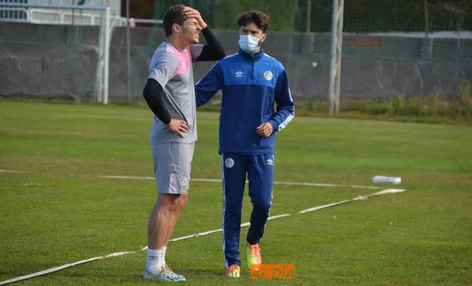 Antonio Amaro en el momento de la lesión del lunes