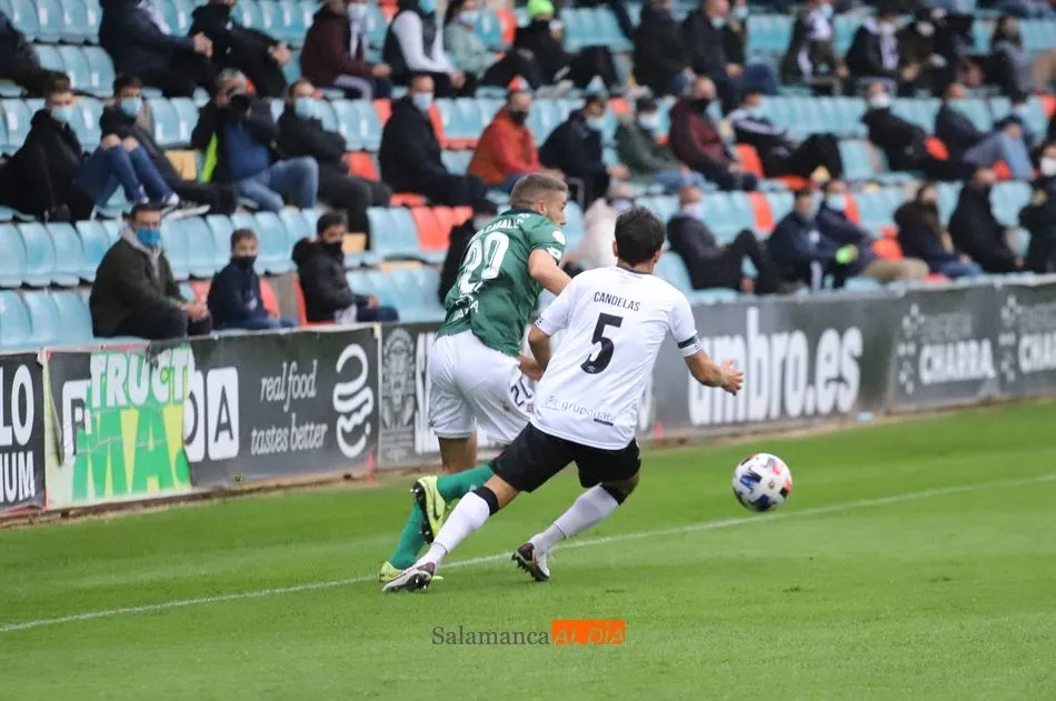 Candelas, durante el encuentro / Lydia González