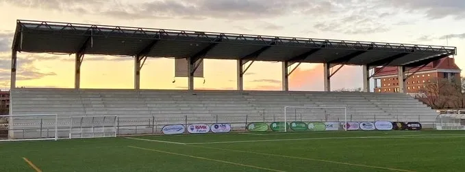 El fondo, con el techado ya realizado / Unionistas CF