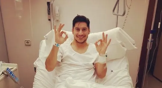 Sito, tras su operación / TWITTER