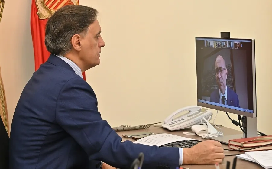 Intervención telemática del alcalde de Salamanca, Carlos García Carbayo, en el XXI Congreso de la Agencia Española de Expertos Científicos en Turismo (AECIT)