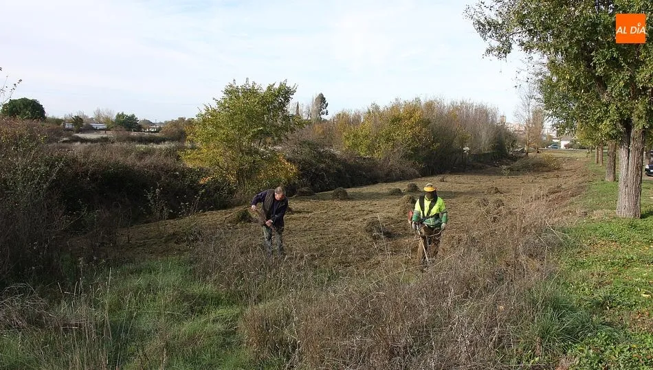 Las labores de limpieza permanecerán hasta llegar a la Fuente de la Pepita