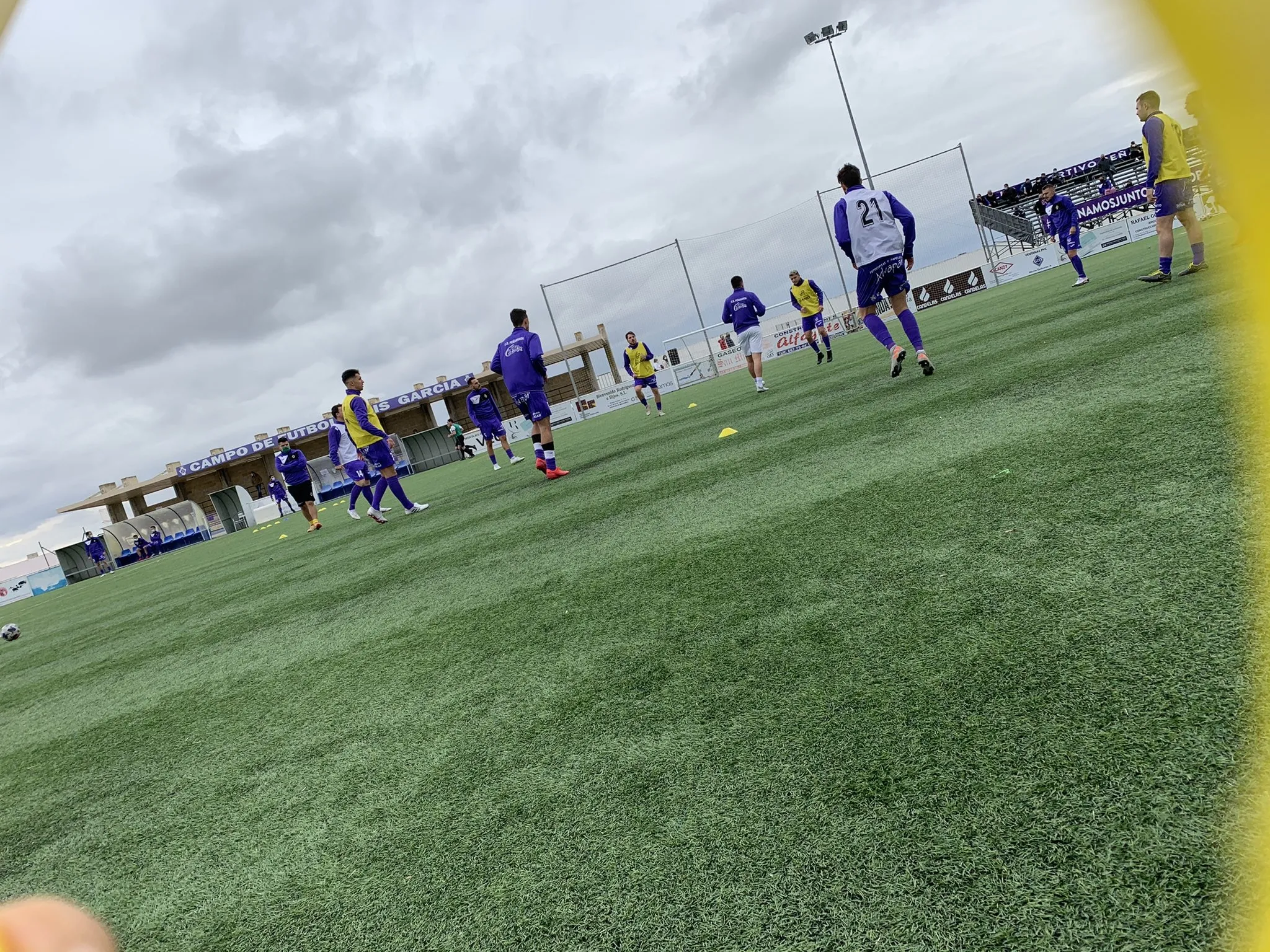 Calentamiento del Peñaranda / CD Peñaranda