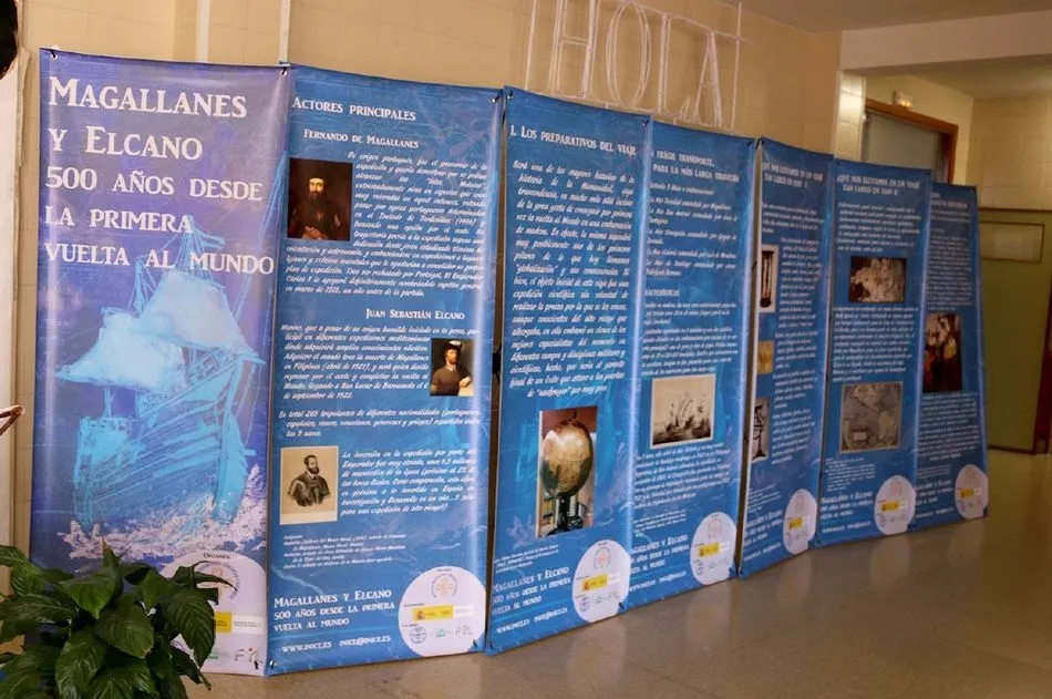 Algunos de los paneles explicativos de la exposición - Ayto. de Salamanca