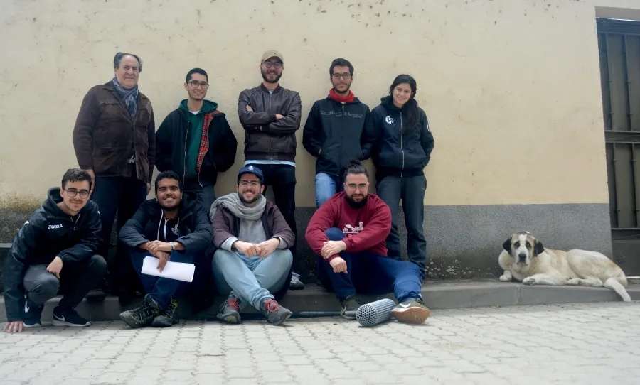 Estudiantes de Comunicación Audiovisual de la Universidad de Salamanca que participaron en este trabajo en 2018