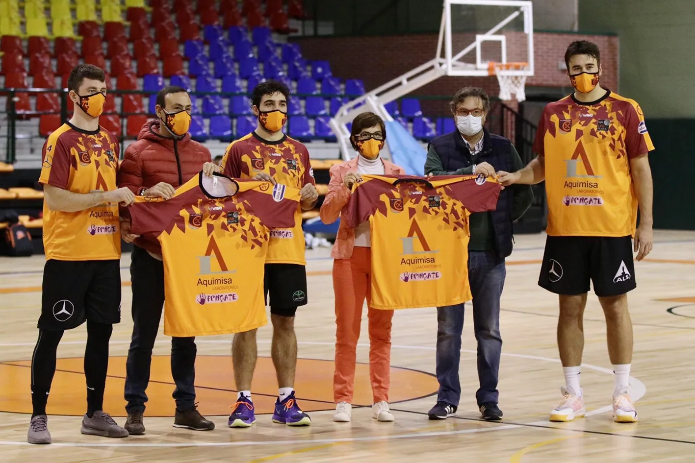 Imagen para plasmar el acto entre el Aquimisa y el Ayuntamiento de Carbajosa