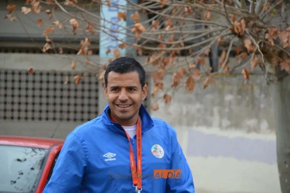 Rafa Dueñas, antes de la sesión del jueves