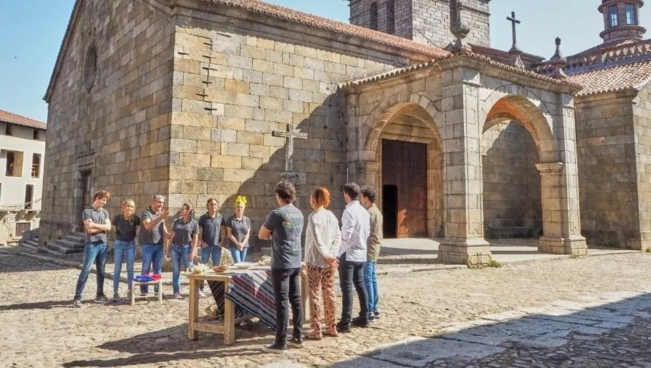 Instante del programa que se podrá ver el próximo martes - Ayto. La Alberca