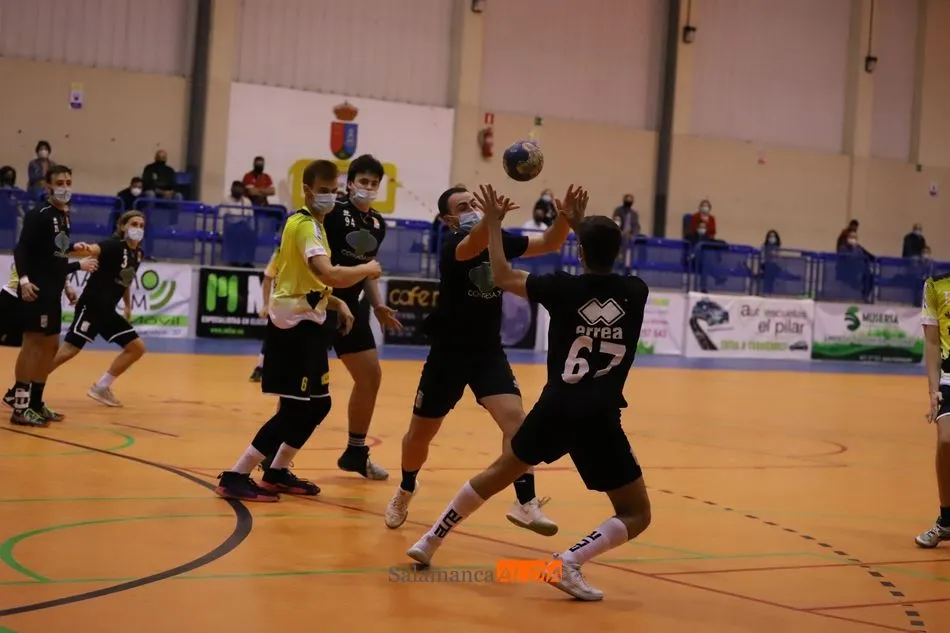 Un partido del BM Salamanca en la 2020/2021