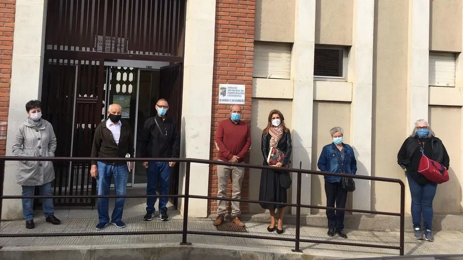 Reunión de la concejala Parres con vecinos de Chamberí  - Fotos: Ayto. Salamanca