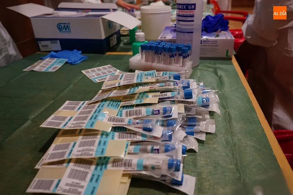 Pruebas de antígenos de primera generación en un cribado anterior realizado en Guijuelo - Archivo