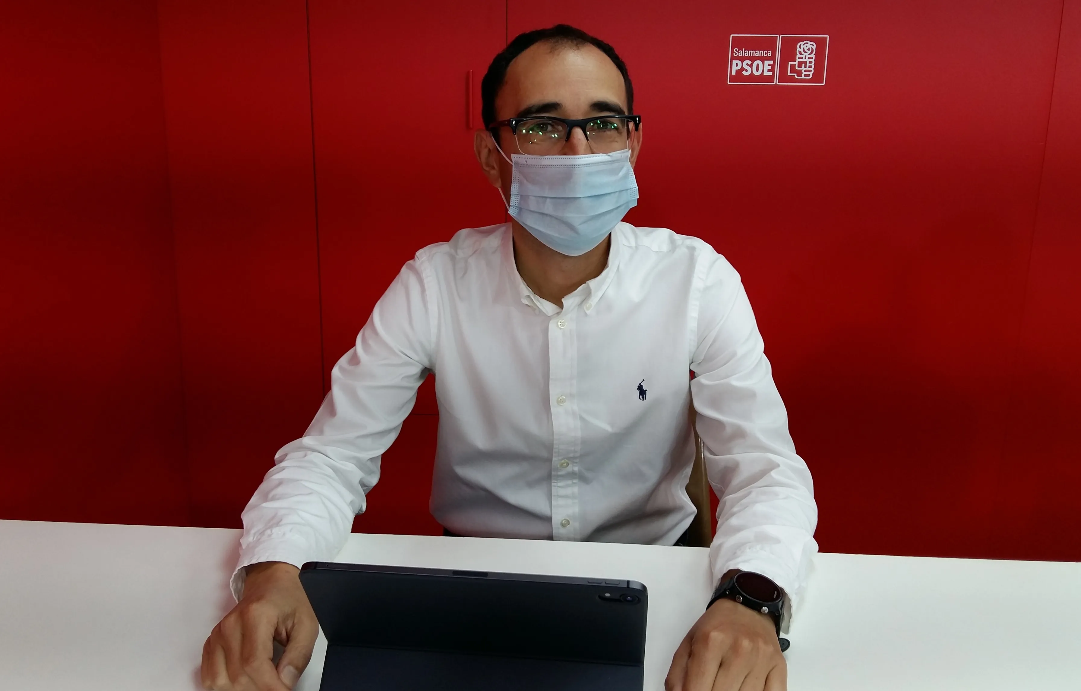 El diputado socialista David Serrada