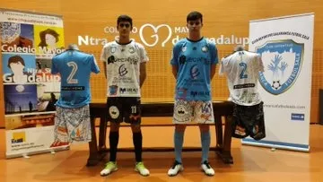 Acto de presentación de las camisetas del FS Salamanca Unionistas